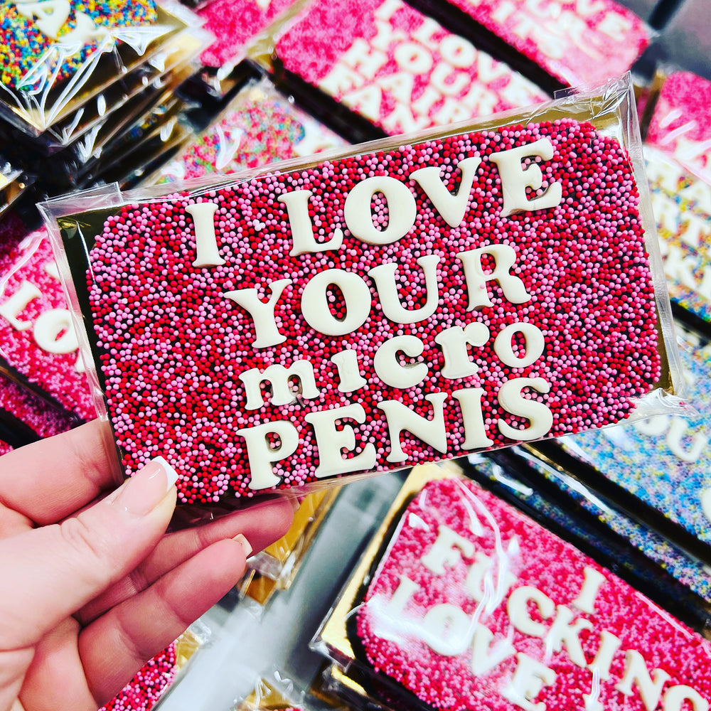 Micro Penis Chocolate Slab #1 image